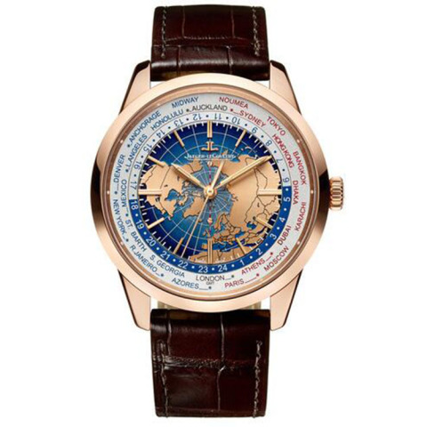 積家Jaeger Lecoultre-Master Geographic地理學(xué)家大師系列 Q8102520 手動(dòng)機(jī)械男表